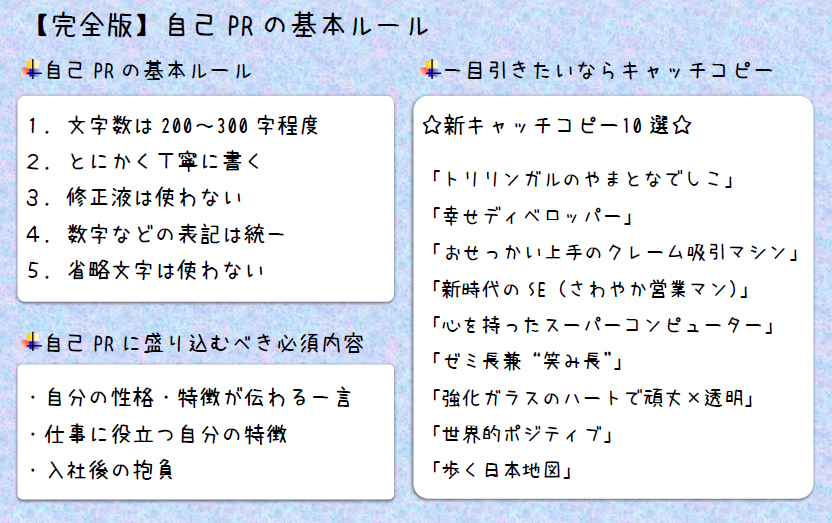 就活の未来 自己prの書き方 インターンに参加する上で エントリーシートに自己prを書く必要があります 自己pr作成における基本的なルールをまとめましたので 参考にしてください 詳細はこちら T Co 7w0frbqths 23卒 23卒と繋がり