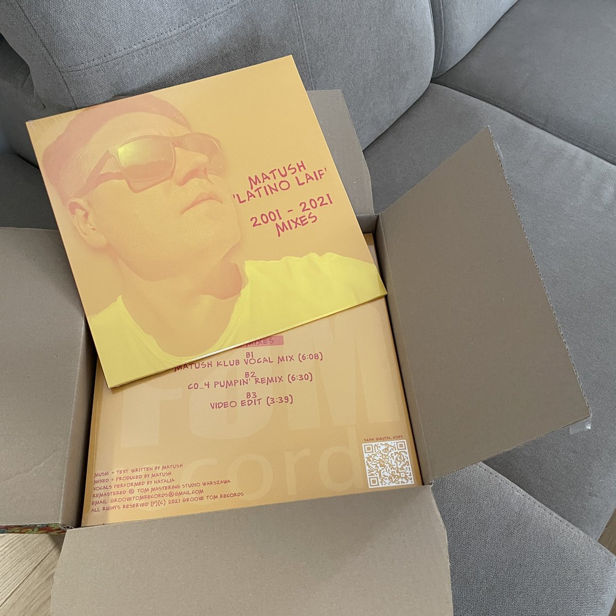 My latest track is coming on vinyl 😎 
also check Beatport Exclusive link 
beatport.com/.../latino-lai… <a href="/beatport/">Beatport</a> #vinyl #vinylrecords #housemusic #HouseMusicAllLifeLong <a href="/GrooveTomRec/">Groove Tom Records</a>