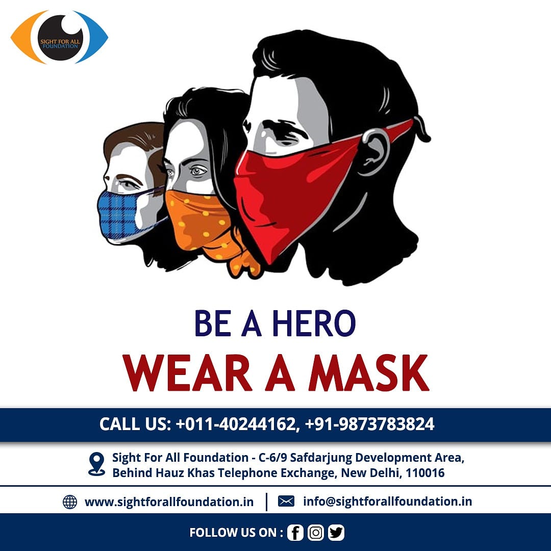 SFAF_India's tweet photo. 𝗕𝗲 𝗔 𝗛𝗲𝗿𝗼! 𝗪𝗲𝗮𝗿 𝗔 𝗠𝗮𝘀𝗸!

Wearing a mask is one of the best ways to #preventthespread of #COVID19. Remember to always wear a mask, keep your distance &amp; wash your hands!

It’s important to #WearAMask &amp; to wear it correctly! #staysafe #coronavirus #BeAHero #pandemic https://t.co/8qcHOmjUZt