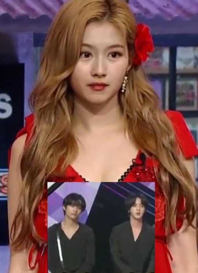 SmaidTaesana's tweet photo. Sana: how tf did these hot dudes manage to show themselves here https://t.co/d2HXlbqOJi