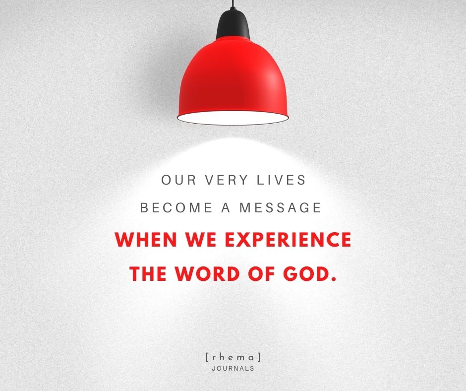 Called to be living epistles...

rhemajournals.com
