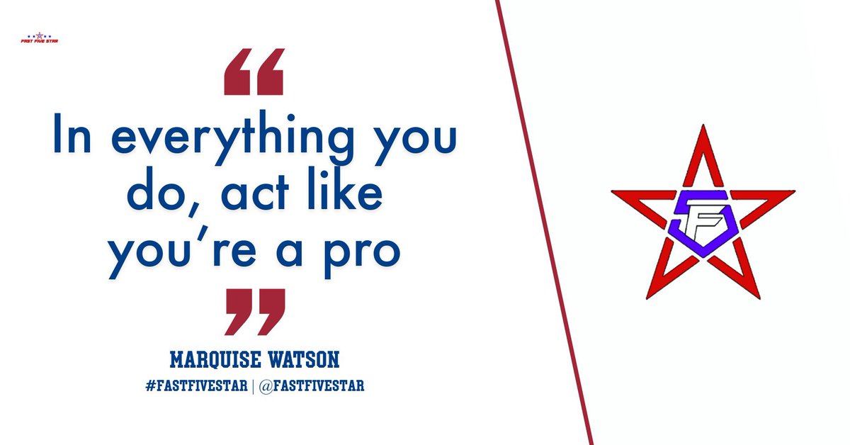 Fast Five Star (@fastfivestar) on Twitter photo #MotivationMonday
“In everything you do, act like you’re a pro.” -<a href="/CoachMWatson/">Marquise Watson</a>, Sr. Analyst at <a href="/OleMissFB/">Ole Miss Football</a>
To learn more from Coach Watson, listen to his episode on the #FastFiveStar Podcast ⤵️
🎧 | anchor.fm/fast-five-star…
<a href="/JimRobertsonQB/">Coach Robertson</a> @WideWorldofRome
#PartyInTheSip #MotivationMonday
“In everything you do, act like you’re a pro.” -<a href="/CoachMWatson/">Marquise Watson</a>, Sr. Analyst at <a href="/OleMissFB/">Ole Miss Football</a>
To learn more from Coach Watson, listen to his episode on the #FastFiveStar Podcast ⤵️
🎧 | anchor.fm/fast-five-star…
<a href="/JimRobertsonQB/">Coach Robertson</a> @WideWorldofRome
#PartyInTheSip