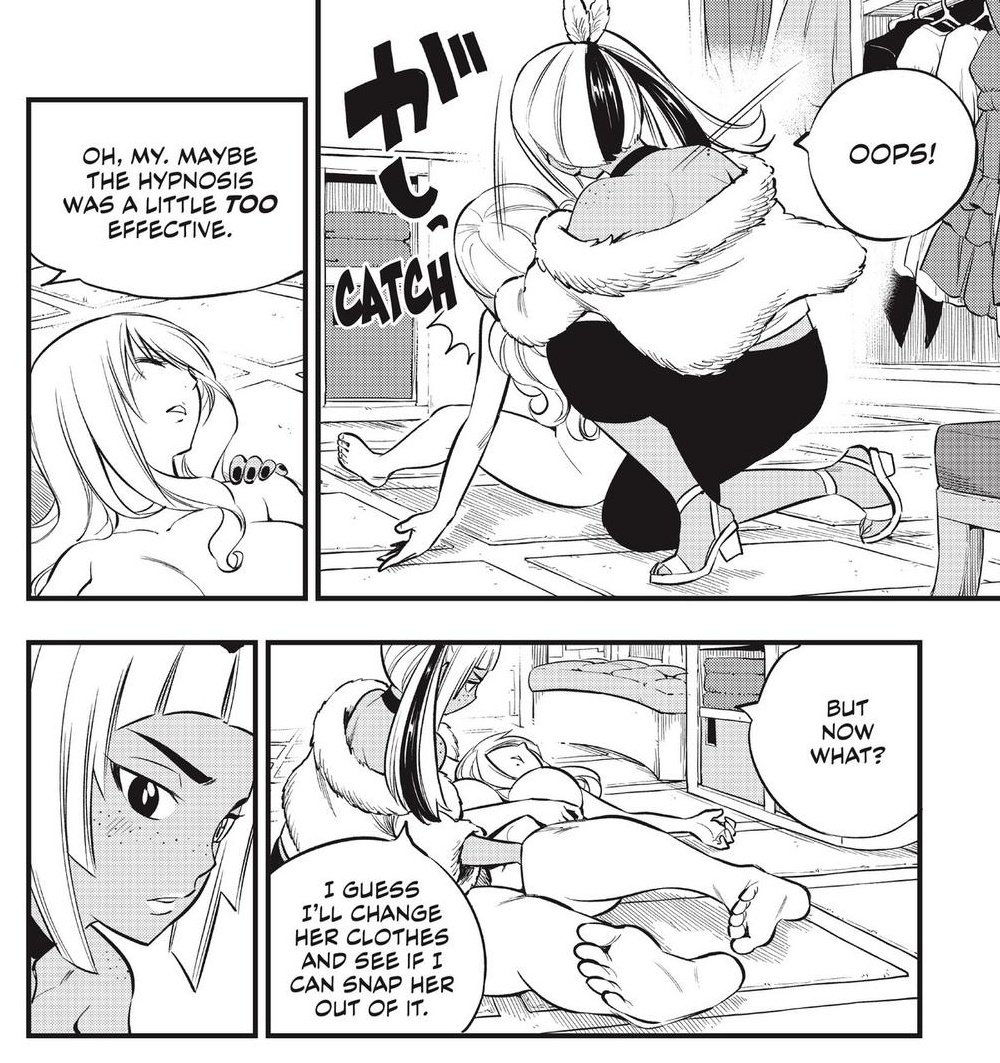 Lyn16833785's tweet photo. #SpoilerAlert #EdensZero #Chapter69 #Chapter149
-
-
-
-
-
-
-
-
It should be noted that this time (ch. 149) the Edens spa was not needed, which we remember well, it helps to awaken one's EG. This time her power didn't needed the spa, so we can se an improvement in her EG.

(2/3) https://t.co/bqxjeoNWPG