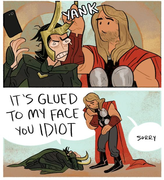 YourComicStory's tweet photo. When you've had a long, long weekend and had nothing better to do!
#lol #funny #longweekend #longweekendmeme #avengersmeme #avengersfan #thormeme #lokimeme #thorki #superheromeme #funnysuperhero #siblingsmeme #customcomicbooks #customposters #customgifts #yourcomicstory https://t.co/VPntT6jEau