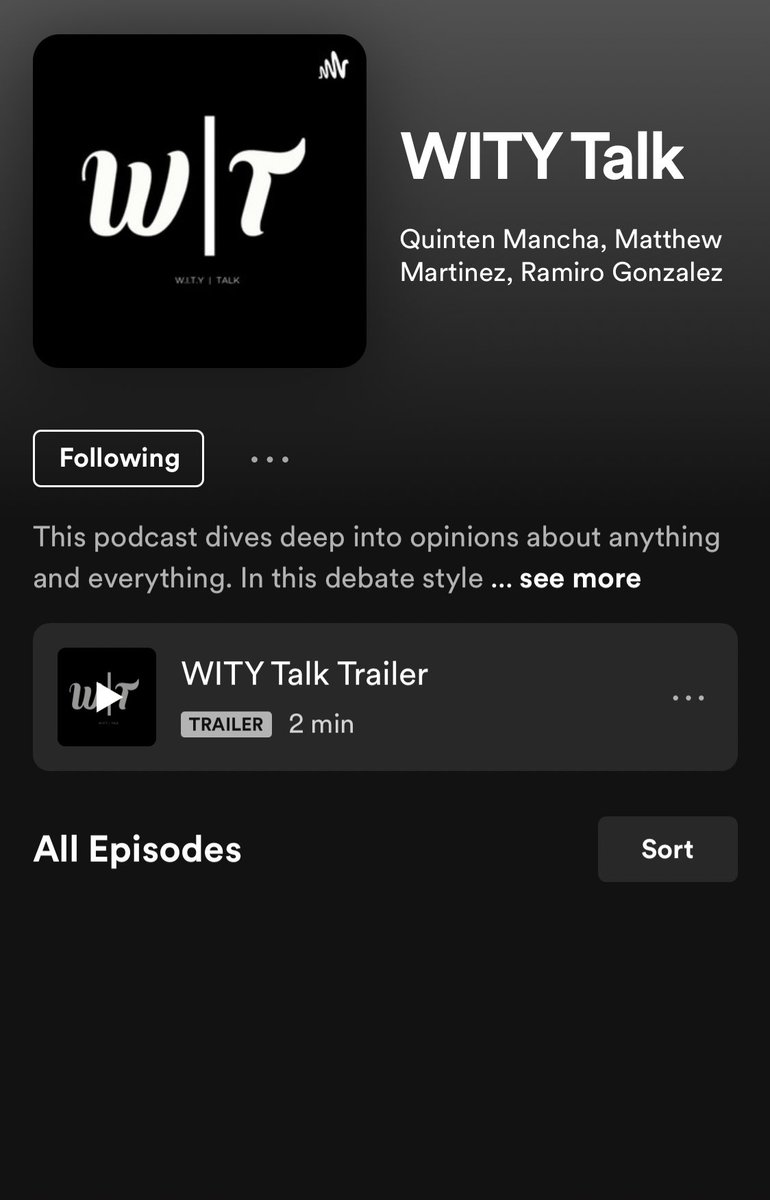 witytalk's tweet photo. Hey guys! We are so happy to announce that our first episode of WITY Talk will be dropping on Spotify this Friday July 9th at 10am. Make sure to follow us on Spotify to get alerts when new episodes drop every Friday. #newpodcast #firstepisode #follow #spotify #spotifypodcasts https://t.co/v1D7m88hYx