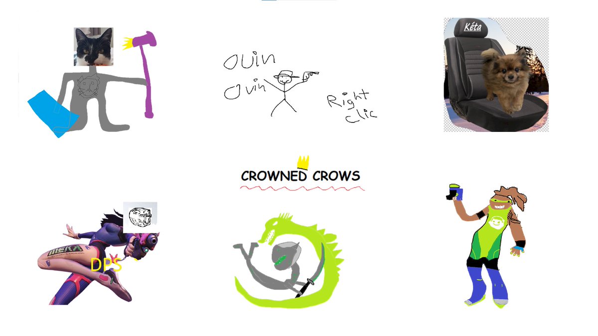 Introducing roster for Crowned Crows :
————————————
🛡️ @LexaTheVI 
🛡️ <a href="/OwBucky/">OwBucky</a> 
⚔️ @Bouny_Bouny 
⚔️ Kroxky
💉 <a href="/WC_Keta/">Kéta</a>
💉 <a href="/BeldrexOW/">Bel</a>
🧠 <a href="/Thyr_Tv/">Thyr</a>
🧠 <a href="/TaylerOw/">Tayler</a>
💼 <a href="/TheGrowDude/">Alex</a>
————————————
