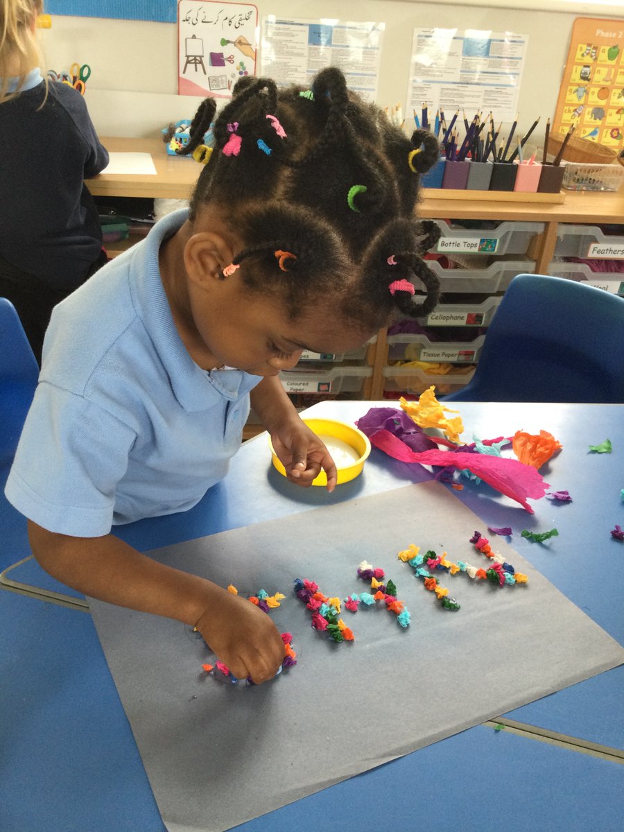 Guess whose birthday it is today! This afternoon our Nursery pupils celebrated 73 years of the NHS by creating beautiful 3D posters with tissue paper and glue. What better way to commemorate all that the NHS has done this year! #NHSBirthday #EYFS