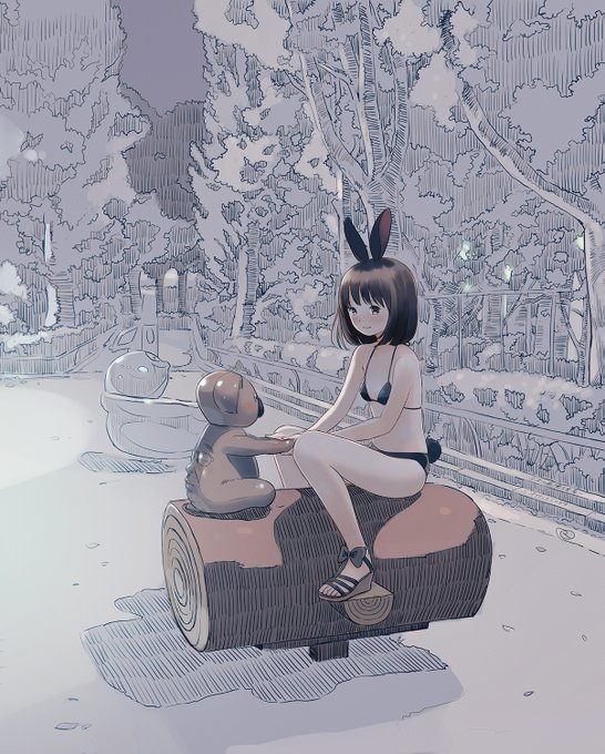 公園のコアラに憑依したおじさん顔の向きを間違える 