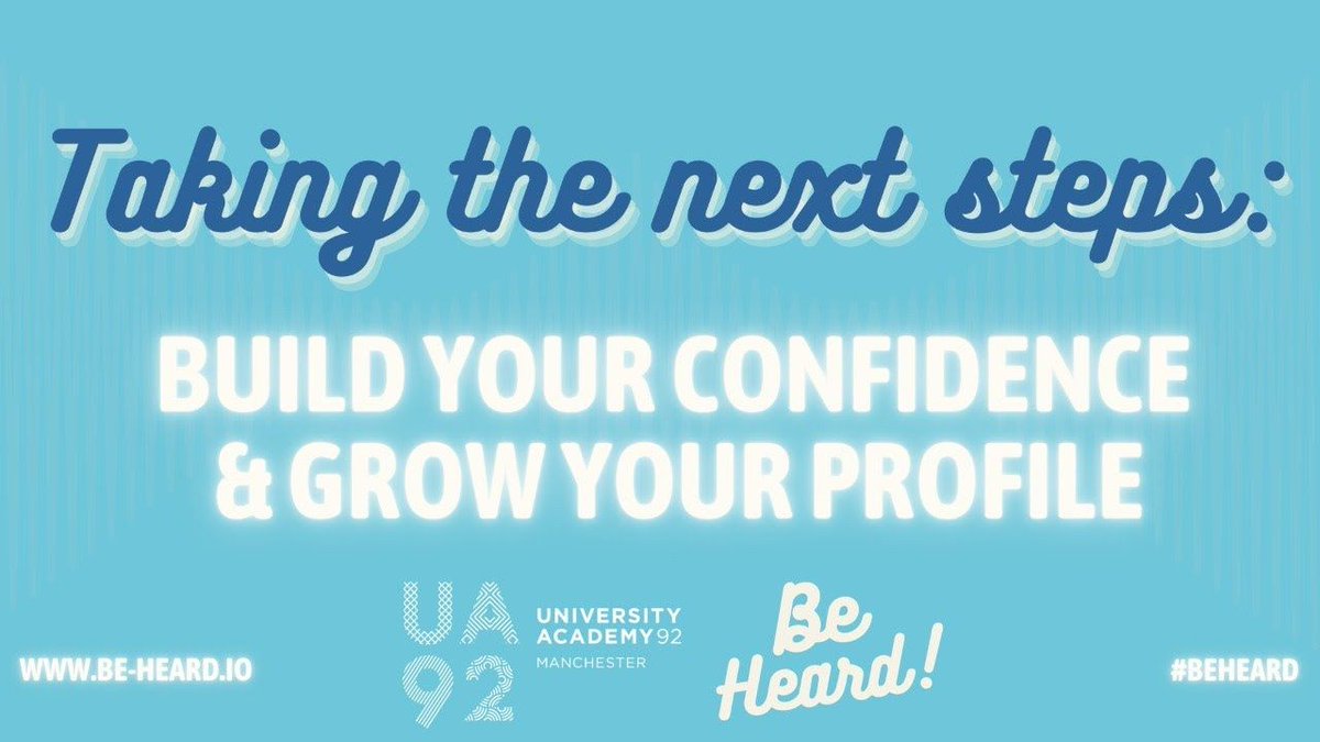 BeHeard_IO's tweet photo. Missed out on the livestreaming of todayβs #BeHeard event? Donβt worry!
Head to the Be Heard YouTube channel to catch up on the great advice shared by Marnie and Simone
#BeHeard #TakingTheNextSteps
https://t.co/eZaud24Zv0 https://t.co/PCulPbB8KC