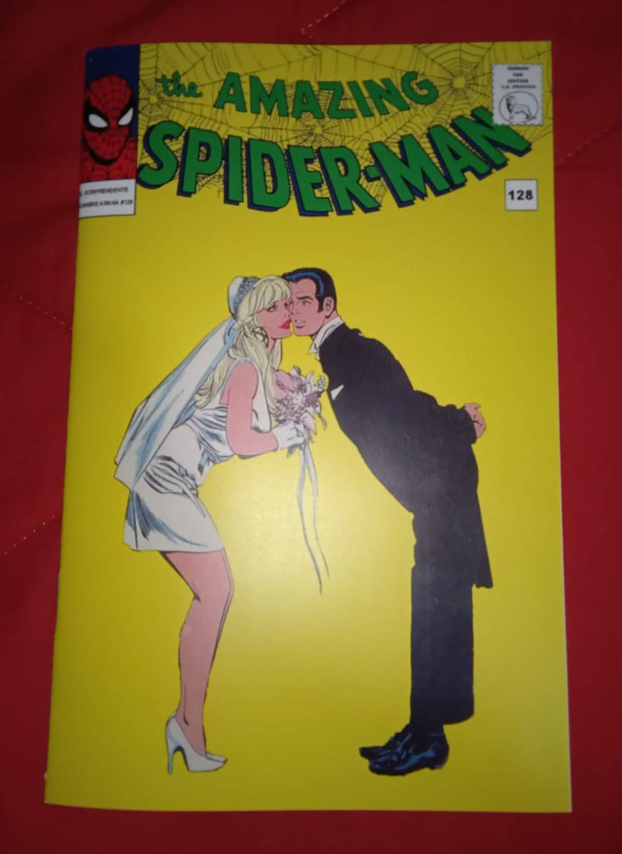 ZoeGeek1's tweet photo. #ComicsGeek! #CollectoeGeek! #chungaspov
#spiderman
Nota completa:
https://t.co/oNsbQ6d0zR
#Marvel #marvelcomics #PeterParker #GwenStacy #labodadeSpiderman #SpidermanWedding #TheWedding https://t.co/rM6aFna7pA