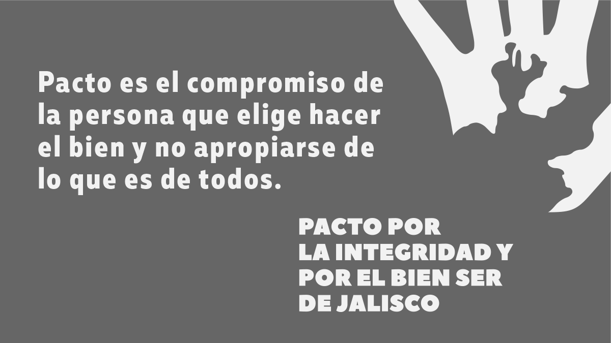 PactoIntegridad's tweet photo. Pacto es el compromiso de la persona que elige hacer el bien y no apropiarse de lo que es de todos ✋ #PactoIntegridad 👉 https://t.co/CYxfRerJSc https://t.co/7bQVcWsczD