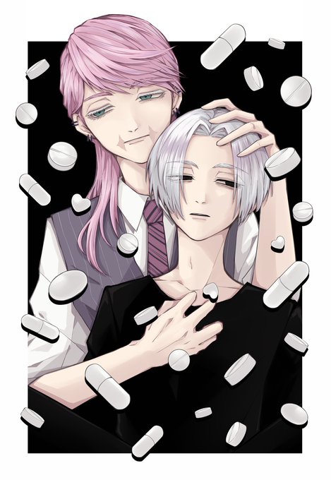 「hand on another's chest」 illustration images(Latest｜RT&Fav:50)
