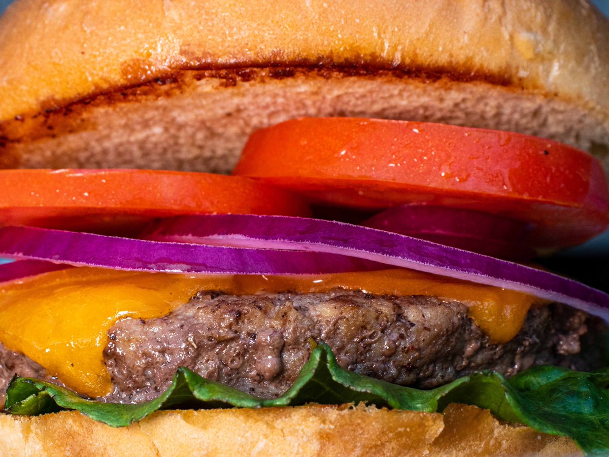 We added a burger to our menu, its really tasty #denverfoodies #denverfoodtrucks #denverfoodscene