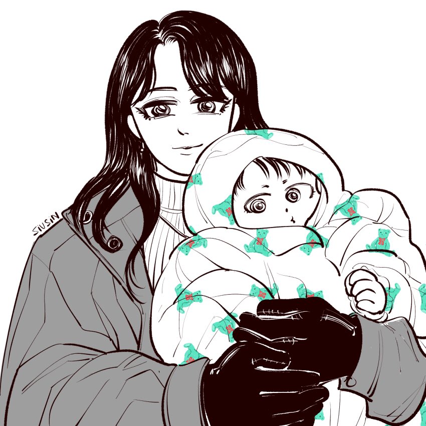Siusinn's tweet photo. a winter baby https://t.co/kcoM7WglGm