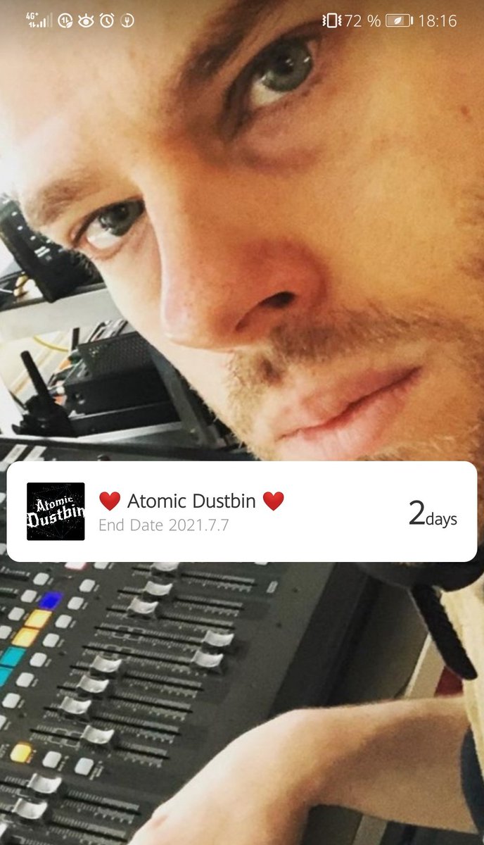 Noch 2 Tage, Leute ❤️❤️❤️ #AtomicDustbin