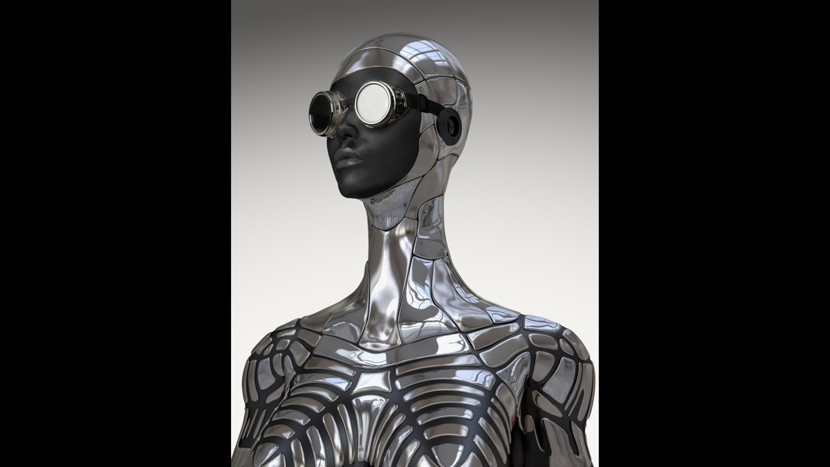 IgorKourany's tweet photo. I just published my newest piece on @makersplaceco!

"Exoskeleton"

Futuristic female android figure inspired by the bone structure of insects and crustaceans.

Edition of 5

Thank you all for supporting my art.

Link: https://t.co/ceS8CDRH1y https://t.co/z9jmfhZt9D