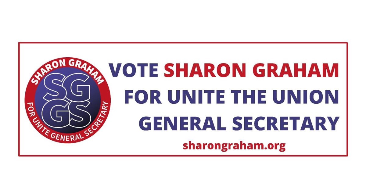 The support announced today for @UniteSharon by @MFUnite and @BASSA_2000 says a lot about why she's the best person for the job. The union will be flying with Sharon as General Secretary.