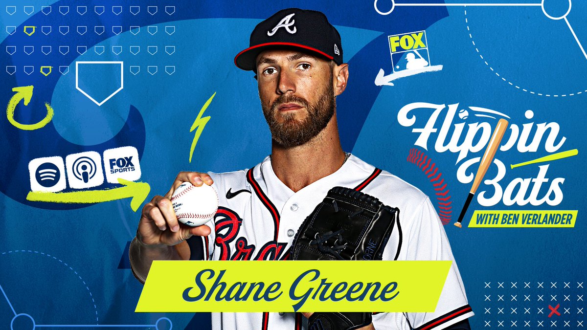 Tomorrow, Ep. 15 of Flippin' Bats w/ <a href="/BenVerlander/">Ben Verlander</a> drops w/ special guest Shane Greene!

Ben &amp; <a href="/sagreeney/">Shane Greene</a> talk playing with Derek Jeter, his wild free agency, a standing ovation at Yankee stadium, getting drafted while playing COD &amp; more!

Subscribe: foxs.pt/fbpod_tw_vod