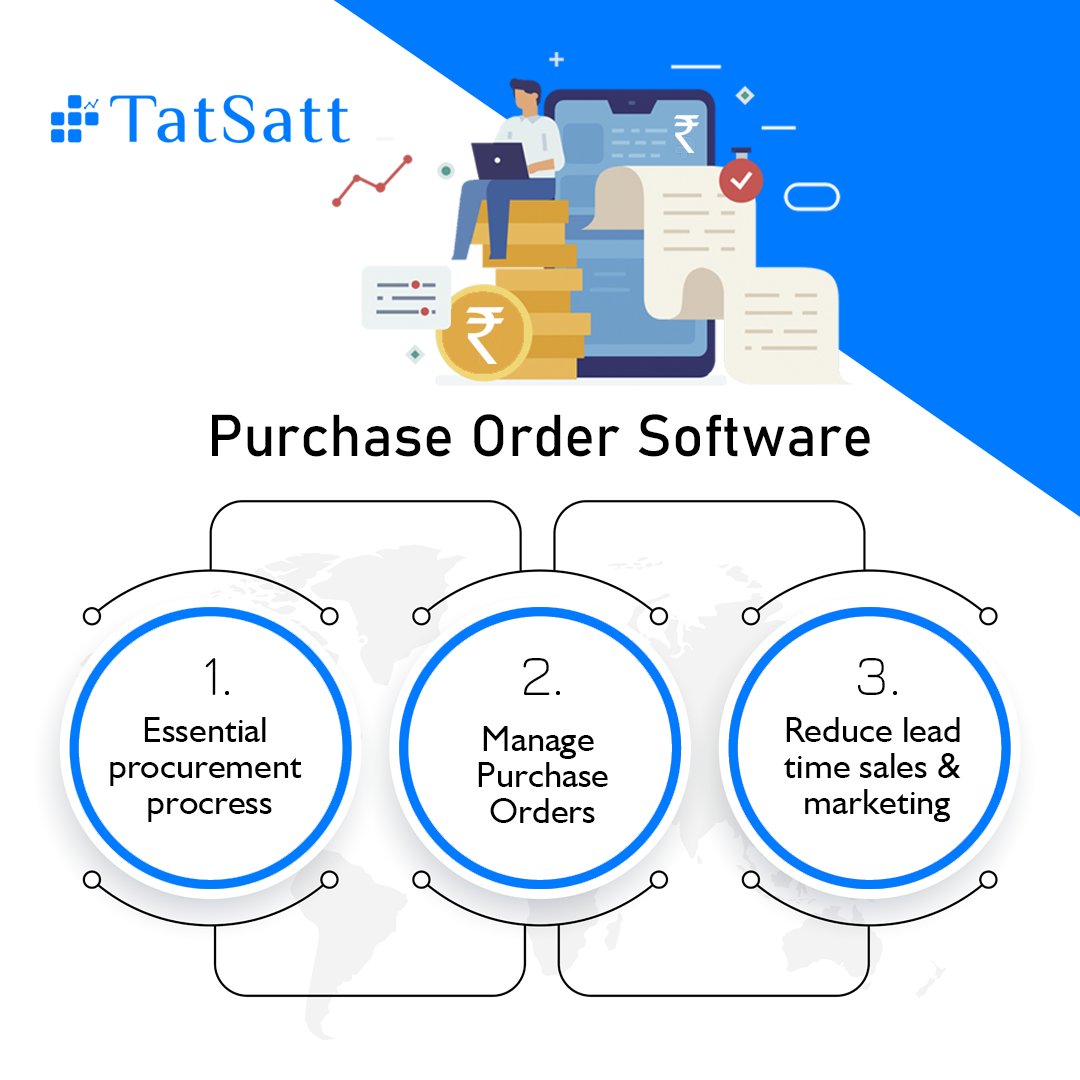 Tatsatt1's tweet image. TatSatt India is a B2B solution for buyers and sellers. PO software can reduce procurement lead time, help to manage orders, invoices. tatsatt.com #tatsatt #posoftware #procurementsoftware