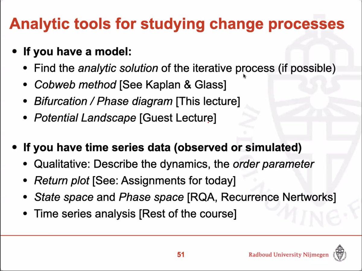CUI_Jingmeng's tweet image. How to [practically] deal with complexity in behavioral science? Check out this nice summary by @FredHasselman 

#ComplexityMethods