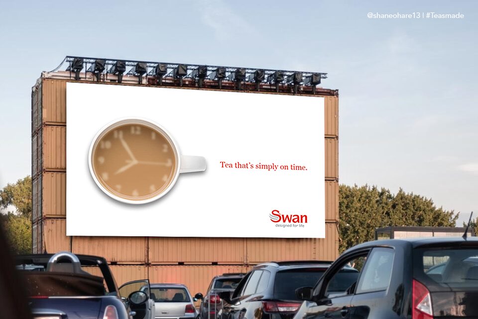 Shane O'Hare (@shaneohare13) on Twitter photo A billboard with clouded clock face that tells the actual time 🫖🕗 <a href="/OneMinuteBriefs/">One Minute Briefs ⏱️</a> Create posters to advertise the #Teasmade with <a href="/SwanBrandUK/">Swan Brand UK</a> A billboard with clouded clock face that tells the actual time 🫖🕗 <a href="/OneMinuteBriefs/">One Minute Briefs ⏱️</a> Create posters to advertise the #Teasmade with <a href="/SwanBrandUK/">Swan Brand UK</a>