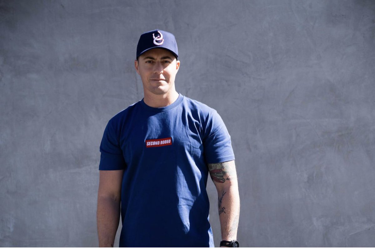 secondrodeoaus's tweet photo. Fresh Tee &amp; Sandlot Cap 💯 https://t.co/1xayoWCz0f