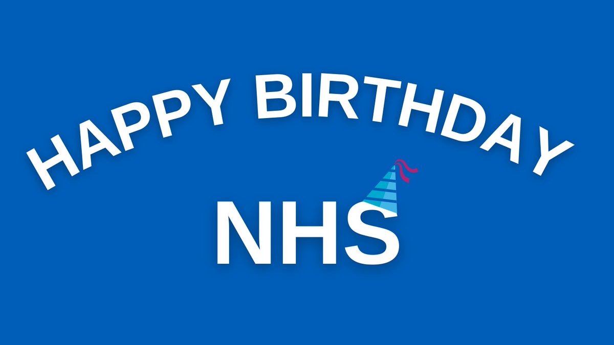 💙🤍💙🎂HAPPY 73RD BIRTHDAY NHS🎂🤍💙🤍 #NHSBirthday