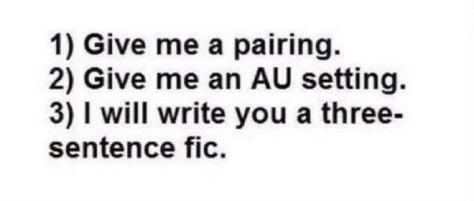 Help! It's been months since I wrote anything and I need to shake off the rust! NSFW is ok too! 😘