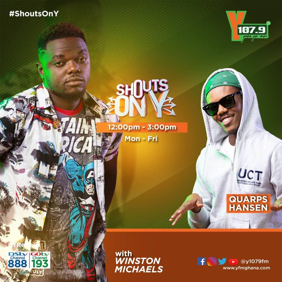 Y1079FM's tweet image. Baack on air with the grind! #ShoutsOnY w/ @winstonmicheals &amp;amp; @quarpshansen is airborne!!

#CashFlowMonday kind of shouts today! Holla! 0202222073 📲