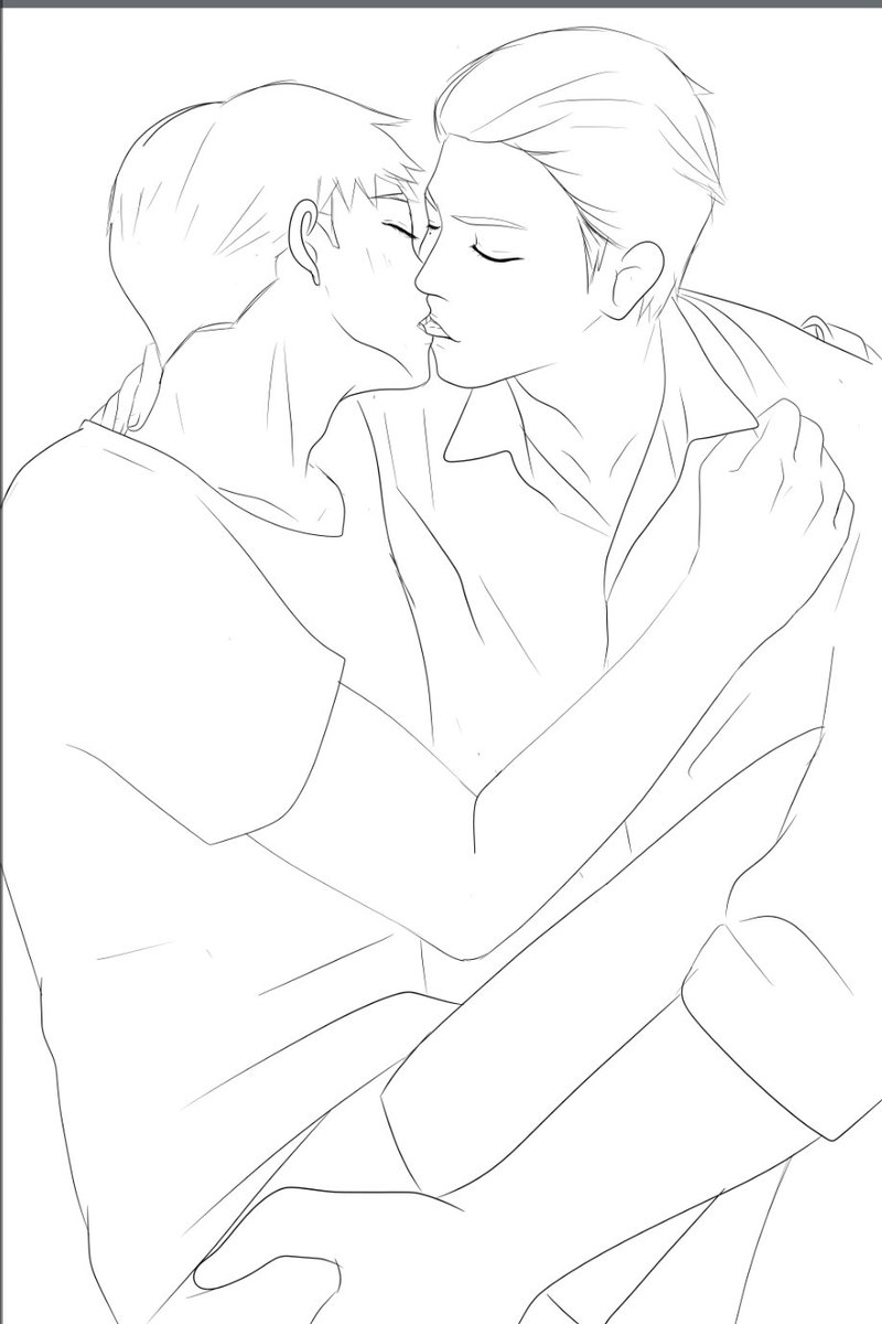 Chocomi17790829's tweet photo. Kiss #BL #YAOI #SOFTCOREYAOI #ORIGINALYAOI https://t.co/9RVH4TOFy9