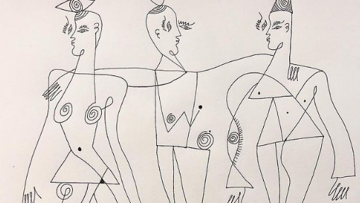 This month we're asking 'What Can We Learn From Queer Sex?'⁠
Check out our shiny new article for you on the website
⁠amappointment.com/post/what-can-…
Art by Blanca Miró Skoudy
#orgasmgap #queer #queersex