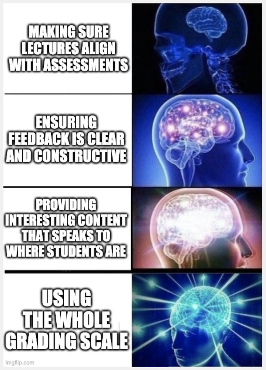 DrCRMatthews's tweet photo. Do you even pedagogy pal? #fullgradingscale #teachingmeme https://t.co/iGdbtNRvKT