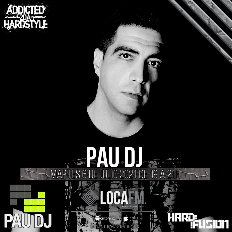 LocaFmHard's tweet photo. 6 de Julio a partir de las 19h en @LocaFmHard @PauDJ #addicted2dahardstyle @Hard_Fusion
🎧🎼👉https://t.co/4HdGgVYpk0 https://t.co/Natxn8r2dd