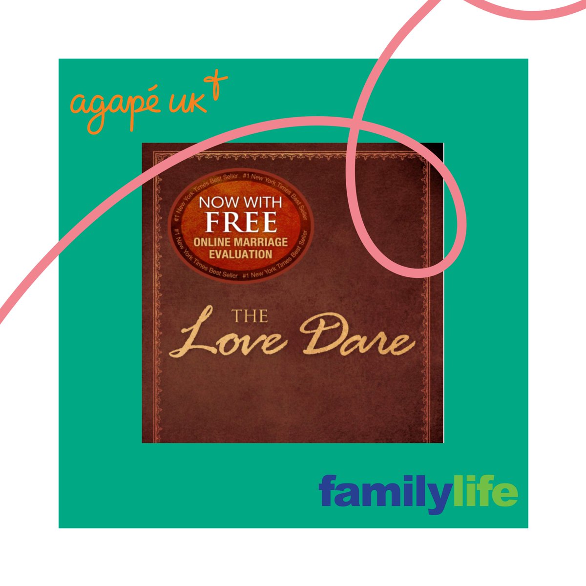 Now here's a book with a difference! The Love Dare by Stephen &amp; Alex Kendrick will get you thinking and working. It's a 40-day challenge to think about and act on different ways to love your spouse. It's even inspired a film! #summerreading