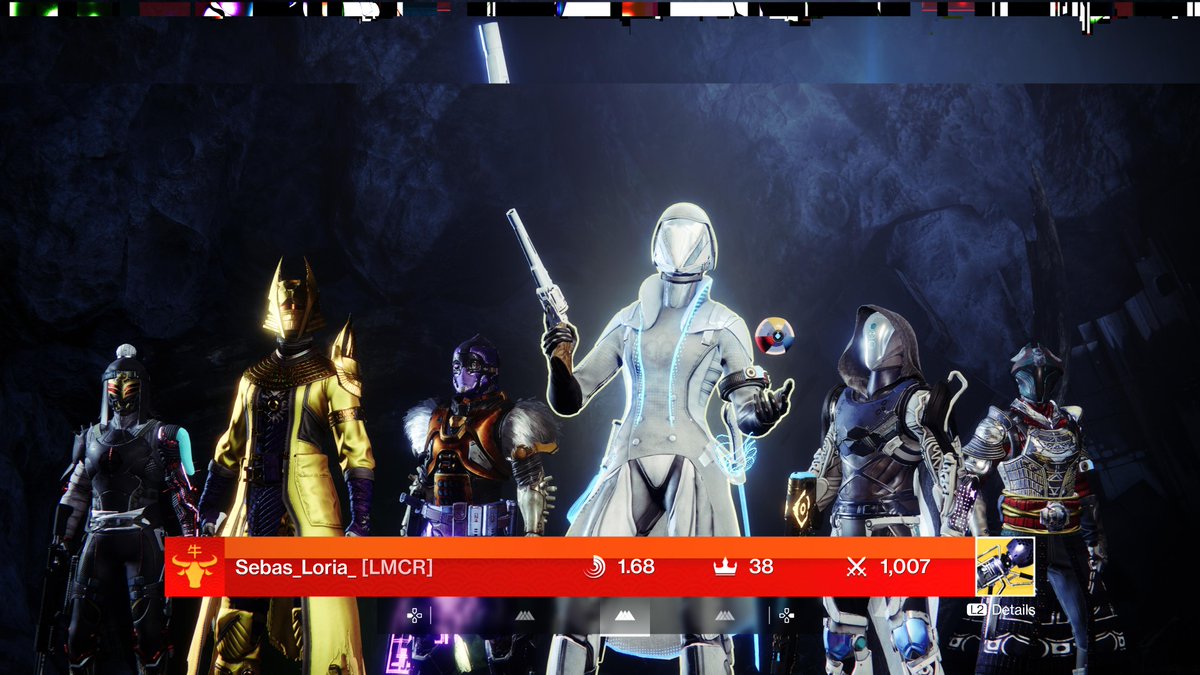 Ace_grill's tweet photo. #PS5Share, #Destiny2 @bungie @sony Can someone explain what this is at the top? Only happens during crucible. https://t.co/hSKIyEBJQu