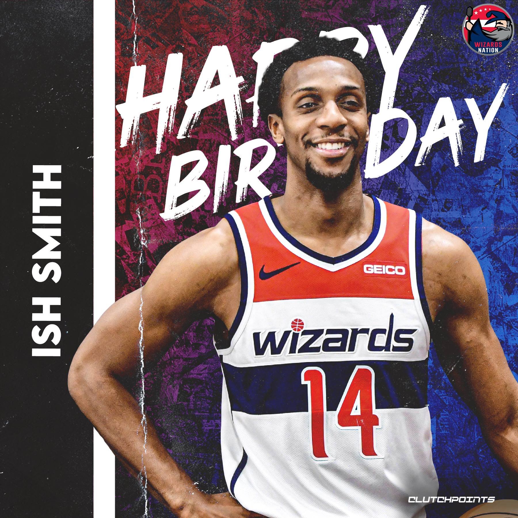 Wizards Nation, join us in wishing Ish Smith a happy birthday! 