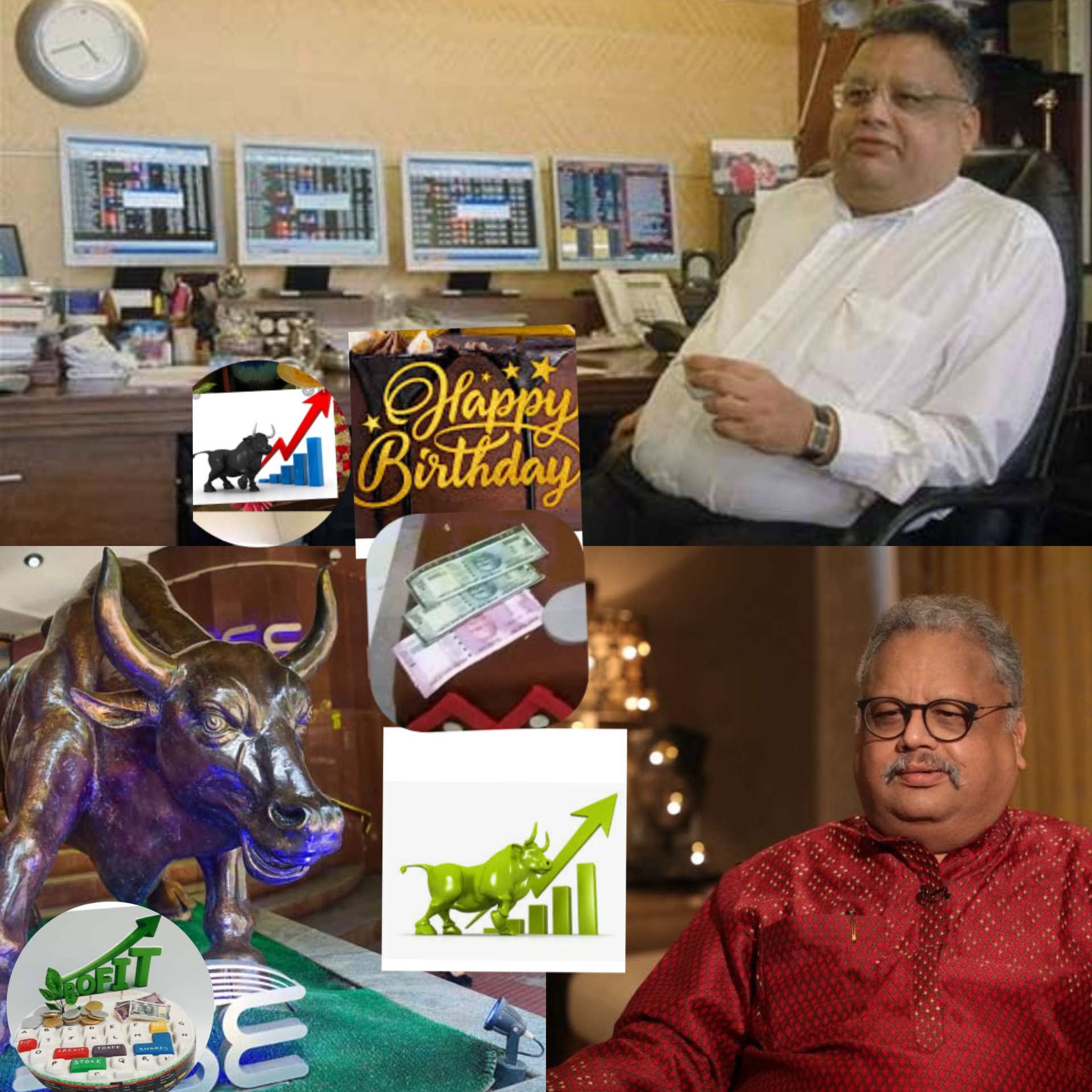 Happy Birthday Big Bull # Rakesh Jhunjhunwala 