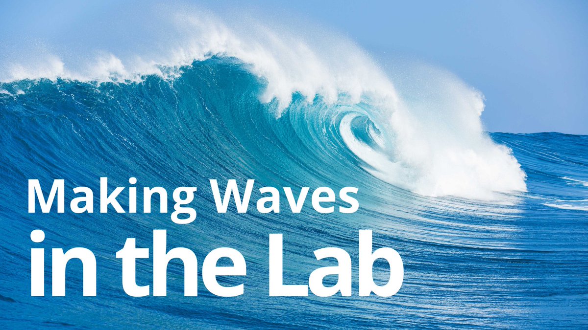 NEW from the #fluidmechanics blog: Making Waves in the Lab, from <a href="/tomrocksmaths/">Dr Tom Crawford</a>.

When @SauretLab at @UCSantaBarbara and his colleagues at FAST laboratory tried to create one in a lab setting, it would be fair to say they had their work cut out. #waves

ow.ly/VvhL50FoZy0