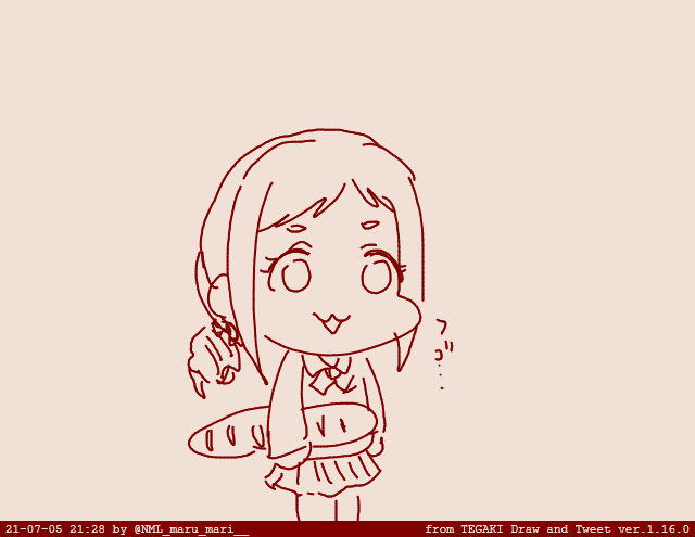 #tegaki_dt 