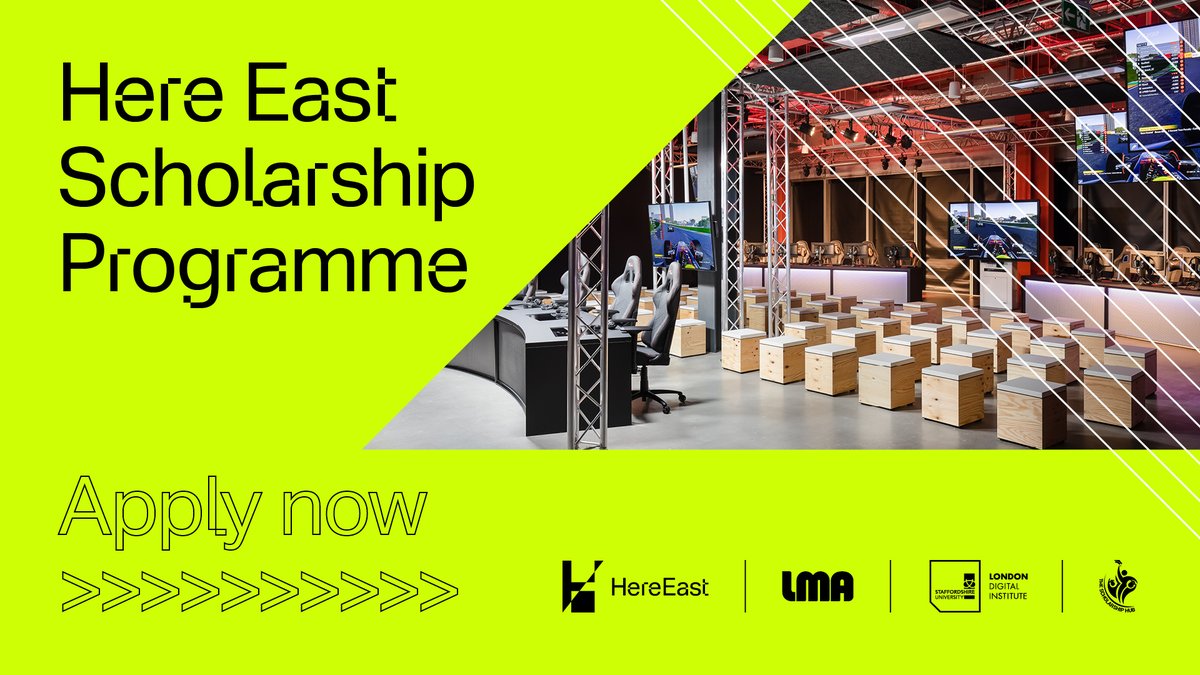 Here East tweet media