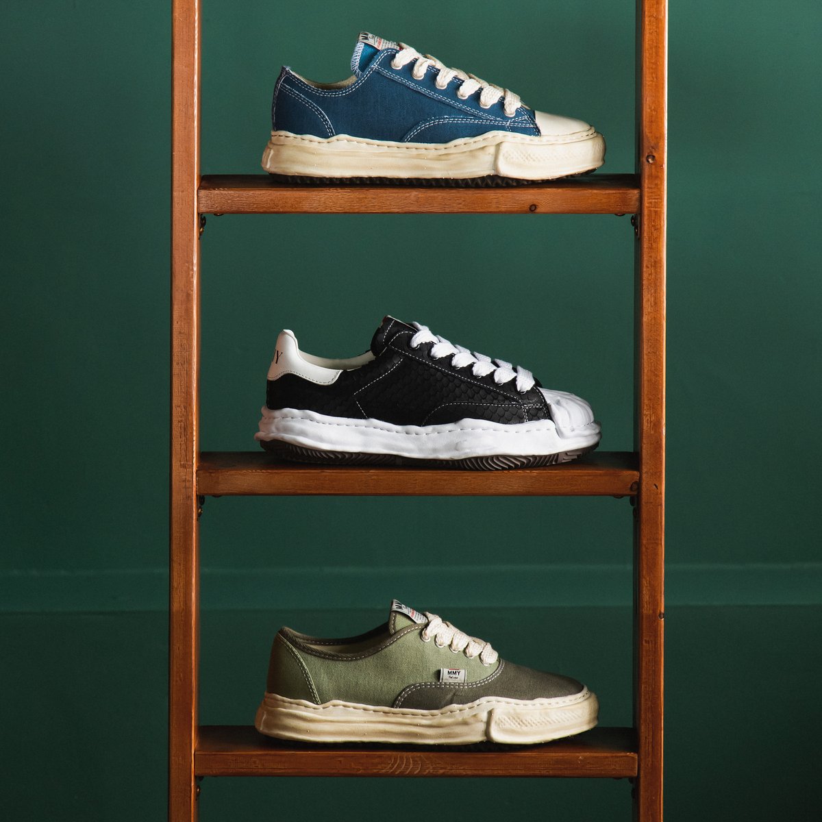 hbx's tweet image. New Arrivals: Maison Mihara Yasuhiro has released more of their signature warped sneakers in more styles and colorways. Shop Now: hypb.st/gvb3j