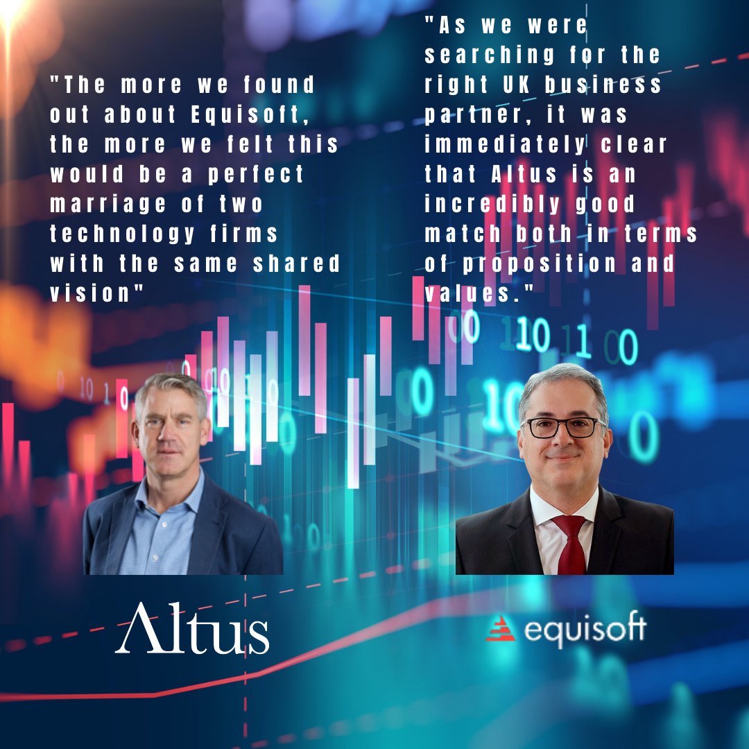 AltusCons's tweet image. We have some exciting news! Altus has been acquired by @Equisoft. Read all about it on our website! loom.ly/jO9GxjI