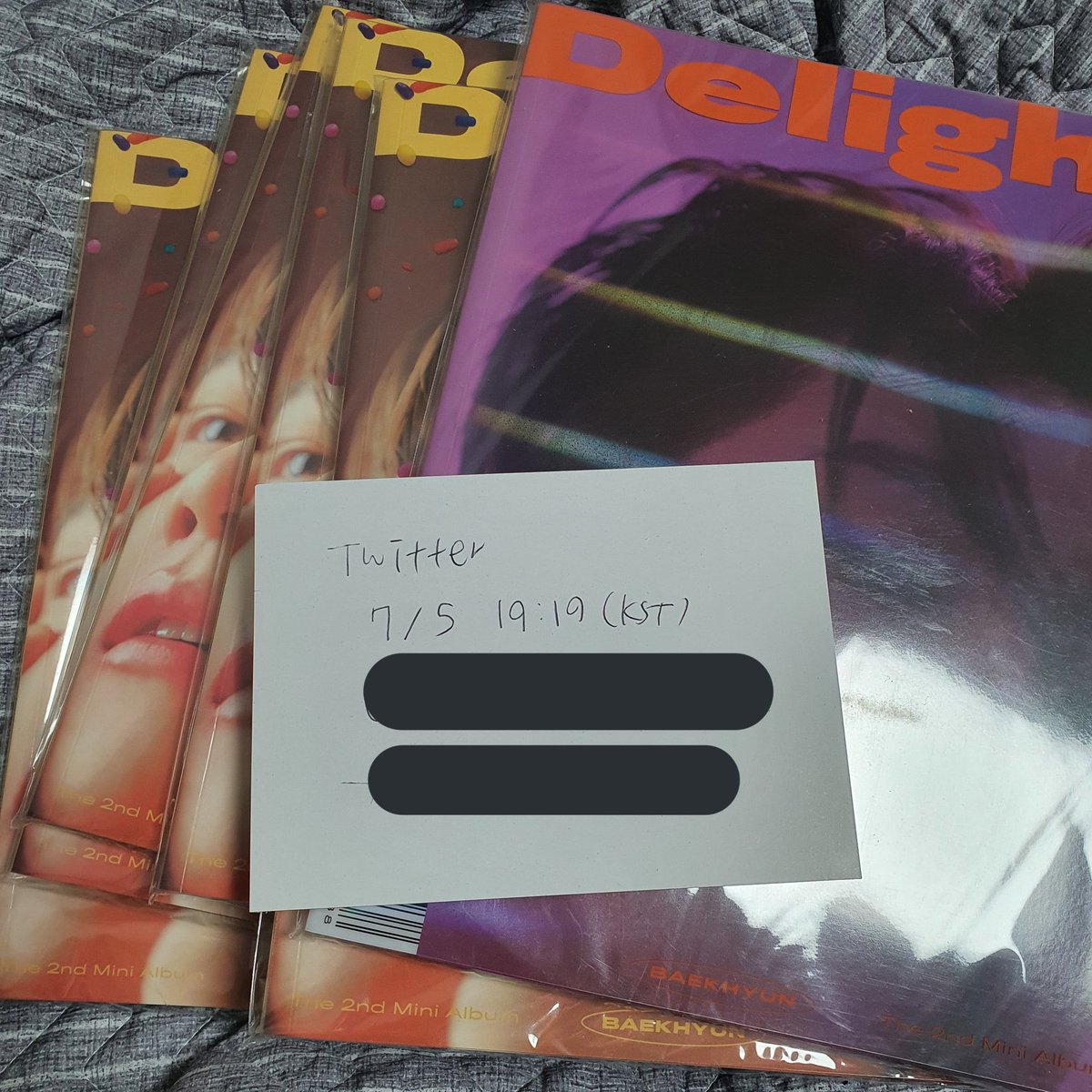 kdotshopph's tweet photo. hello! is anyone interested with these SEALED DELIGHT and other UNSEALED NCT and EXO albums???🙈 If ever yes, need 10 or more than for DELIGHT to push through !!!☹️ https://t.co/9g2L9Vz56G