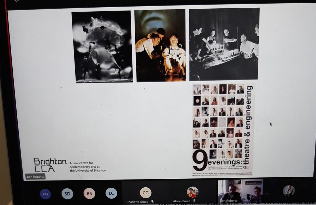 Ben Roberts and Polly Wright of <a href="/brighton_cca/">brightoncca</a> talking about the history of collaborations in #art #technology and #science <a href="/uniofbrighton/">University of Brighton</a> Creative Futures &amp; Radical Futures symposium