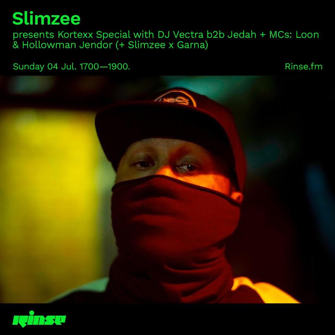 Kortexx (@kortexxldn) on Twitter photo Slimzee Ft Kortexx | <a href="/RinseFM/">Rinse FM</a>
<a href="/dj_slimzee/">@dj_slimzee</a>
w/ <a href="/Djvectra/">Vectra Dj 🇯🇲</a> b2b @dj_jedah & MC’s <a href="/officialLoon/">Loon_artist</a> & <a href="/HollowmanJendor/">The Grandmaster. 🦅</a>
Link: soundcloud.app.goo.gl/B3jtBQDBW2YQiT… ⚡️⚡️⚡️⚡️ Slimzee Ft Kortexx | <a href="/RinseFM/">Rinse FM</a>
<a href="/dj_slimzee/">@dj_slimzee</a>
w/ <a href="/Djvectra/">Vectra Dj 🇯🇲</a> b2b @dj_jedah & MC’s <a href="/officialLoon/">Loon_artist</a> & <a href="/HollowmanJendor/">The Grandmaster. 🦅</a>
Link: soundcloud.app.goo.gl/B3jtBQDBW2YQiT… ⚡️⚡️⚡️⚡️