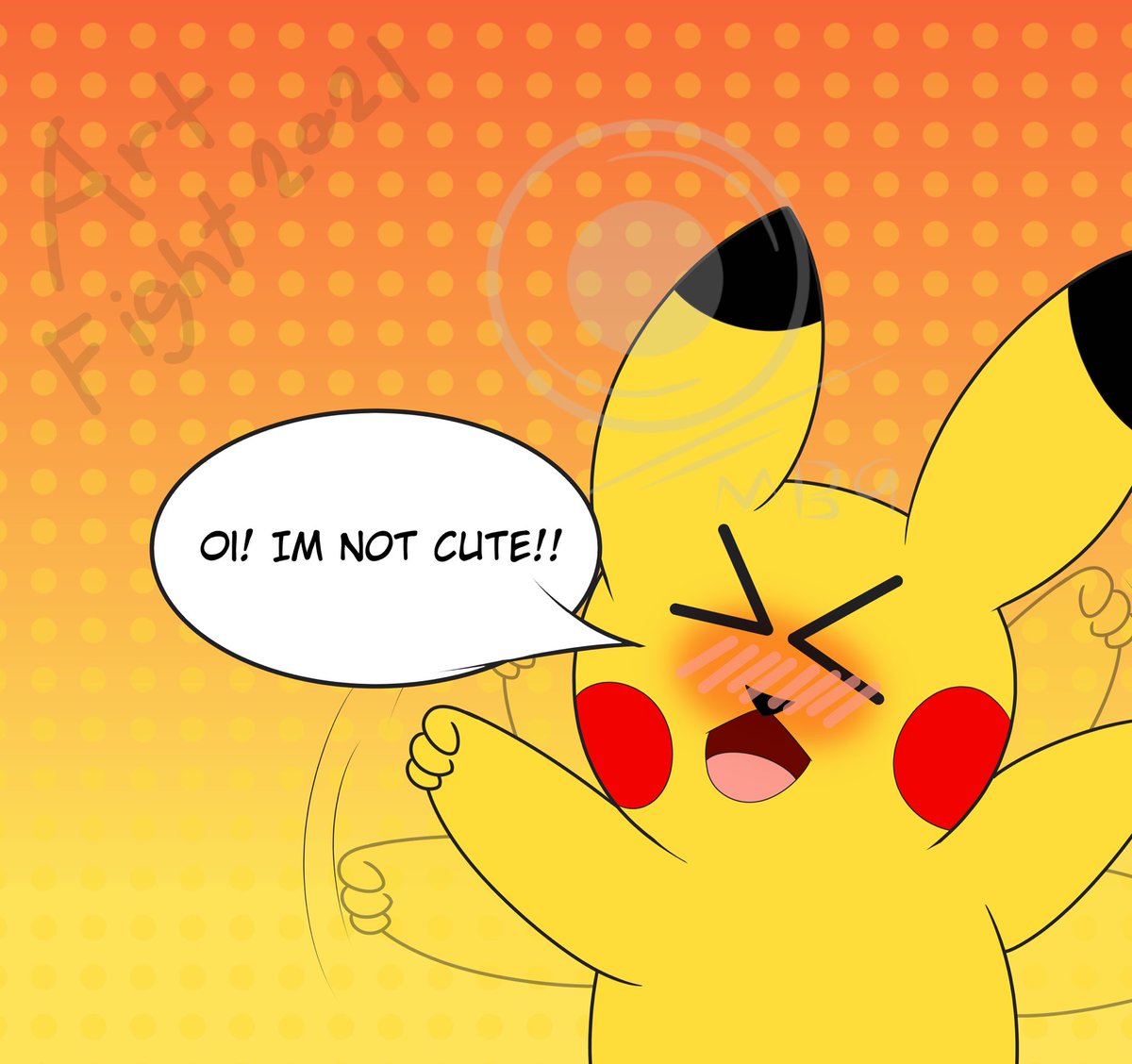 BoltricArtz's tweet photo. One cute pika right here
#artfight2021 #Pikachu https://t.co/is054r5Wdz
