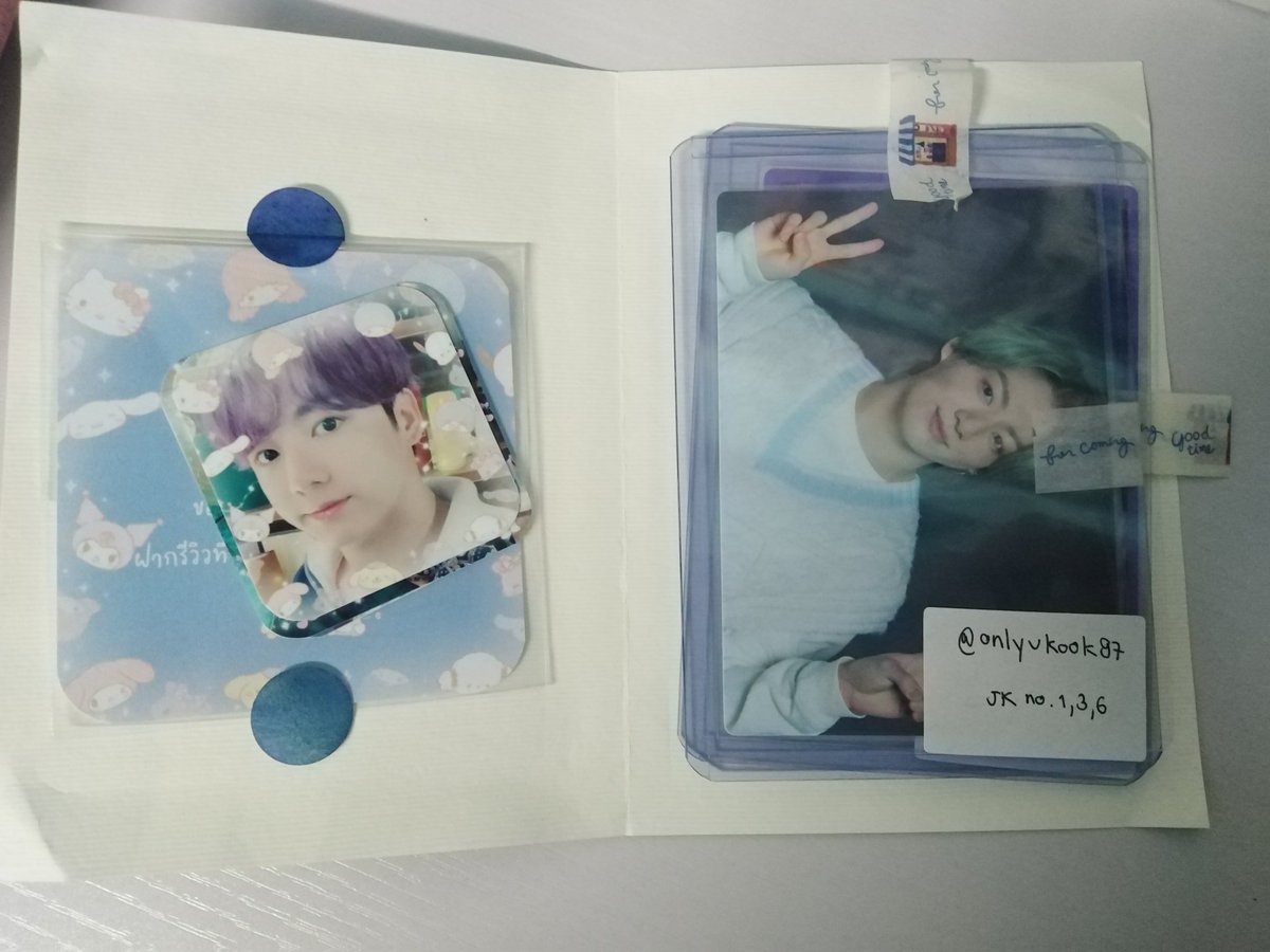 onlyvkook97's tweet photo. ได้รับฟตก.แล้ว​ แพ็คมาดีมากค่า​ ถึงอย่างปลอดภัย​ของแถมน่ารักทุกอย่างเลยค่ะ​ ขอบคุณมากค่า​  #reviewdalnim https://t.co/Wngn3bjT85