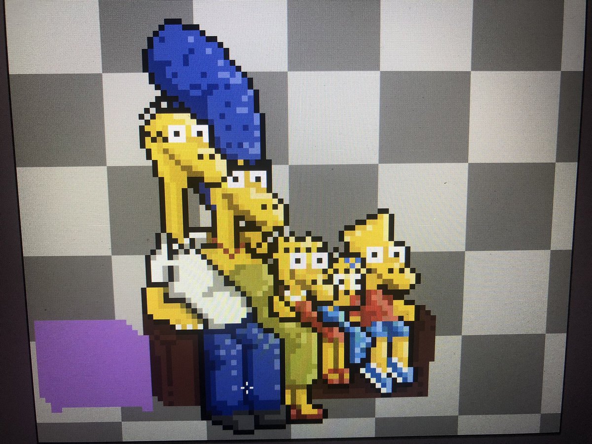 kmetha720's tweet photo. It's time for family photo!!!
"The grimson" is coming soon....
On https://t.co/bCTrrNfuSN
#pixelart #cryptoart #TheSimpsons https://t.co/WoDsiZkPYr