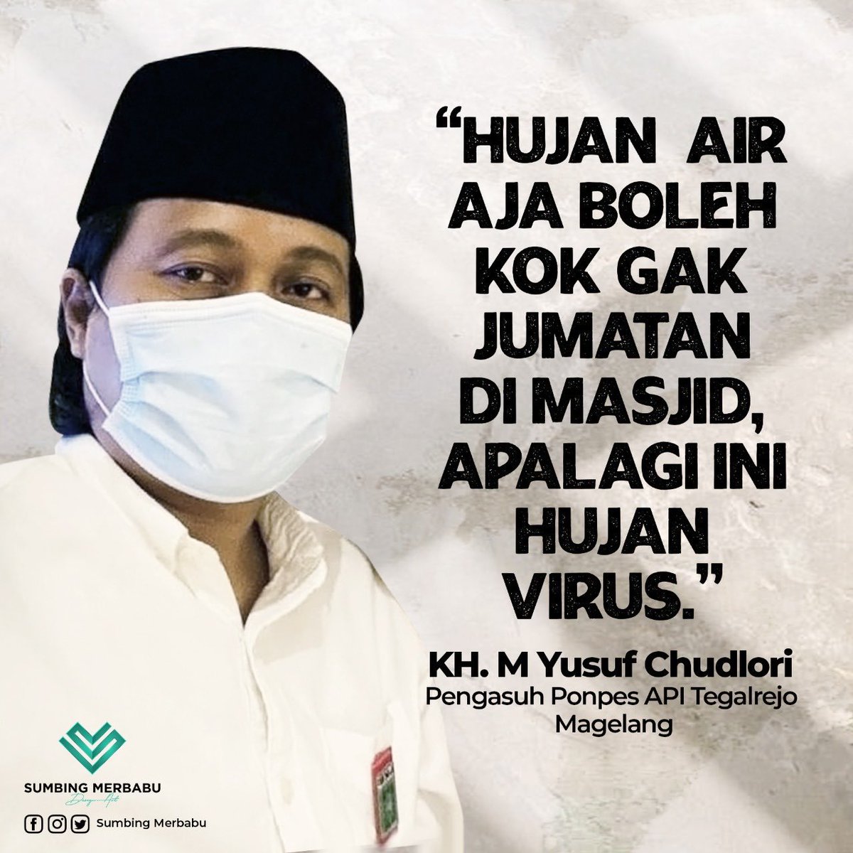 Beginilah kalau beragama dg ilmu, membuat hidup tenang, selamat dan bahagia.