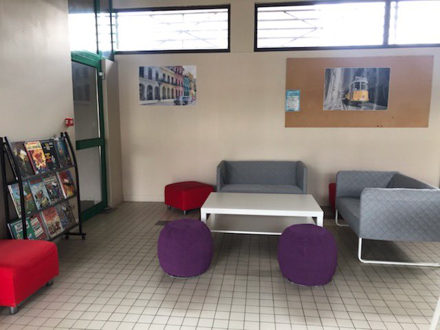 Grâce à l’action de professeurs et de parents d’élèves, le Foyer Socio-Educatif du collège a aujourd’hui fait peau neuve pour la rentrée à venir.

Lieu de convivialité, le FSE participe du vivre-ensemble.